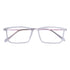 Sirts Black Sleek Side Metal Rectangular TR8853 (Including Anti-Glare Lens)